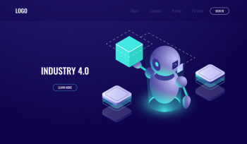Big data processing, industry 4.0, automatisation process, artificial intelligence ai