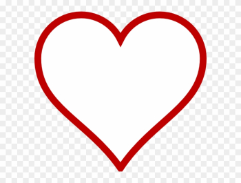 Big Heart Shape Template