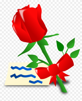 Big Image - Animated Red Rose Flowers