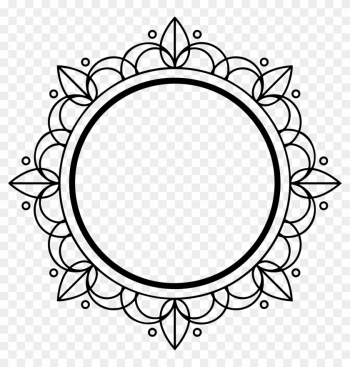 Big Image - Art Deco Circle Frame