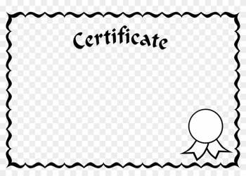 Big Image - Certificate Borders And Frames