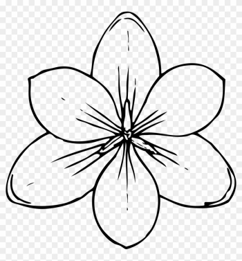 Big Image - Coloring Pages Of Flowers