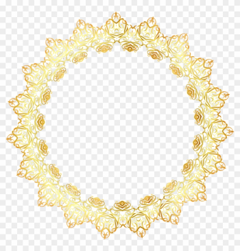 Big Image - Elegant Gold Border Png