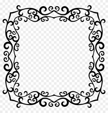 Big Image - Fancy Border Png Square