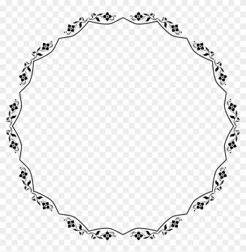 Big Image - Floral Vintage Frame Png