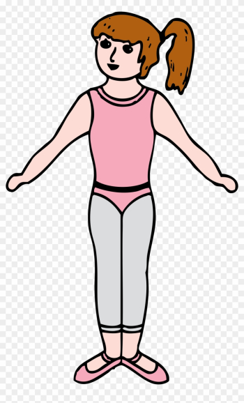 Big Image - Girl Body Clipart