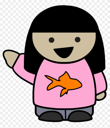 Big Image - Girl Fishing Clipart Png