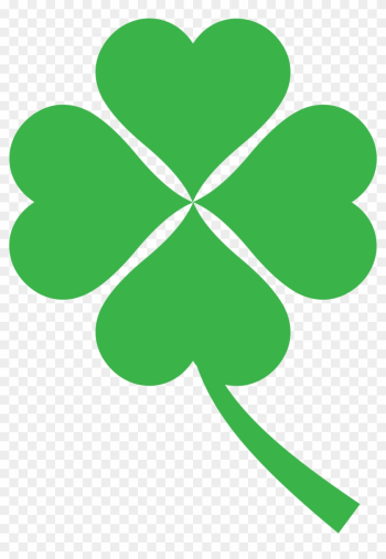 Big Image - Green Four Leaf Clover