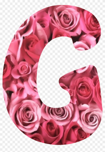 Big Image - Lower Case G Roses