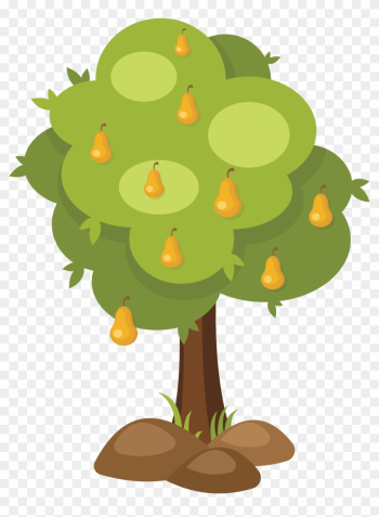 Big Image - Pear Tree Clipart