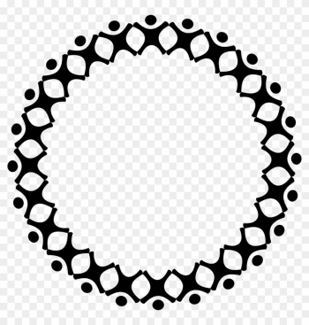 Big Image - People In A Circle Clip Art