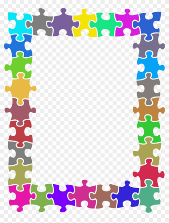 Big Image - Puzzle Frame Png