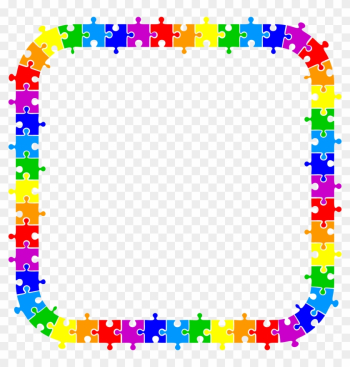 Big Image - Puzzle Piece Frame Png