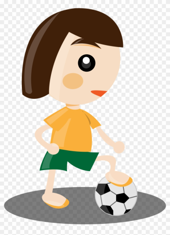 Big Image - Sporty Girl Clipart