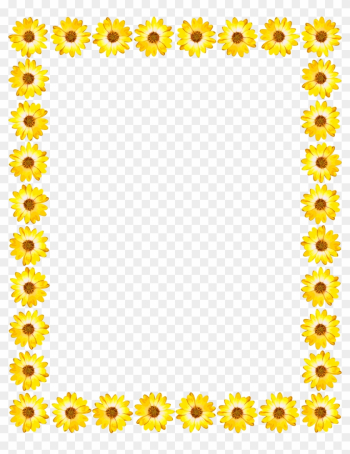 Big Image - Yellow Star Border Clipart