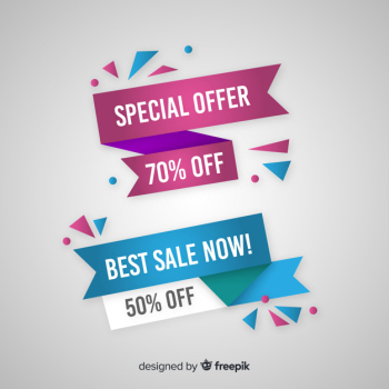 Big sale banner Big sale banner