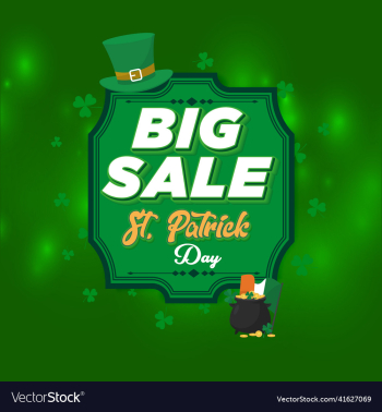 big sale poster for st patrick s day big sale poster for st patrick s day