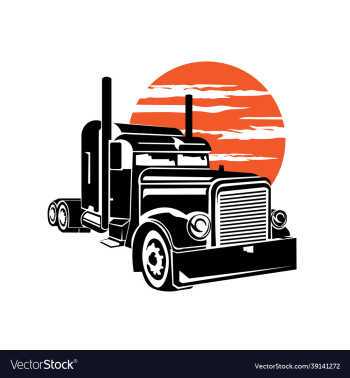 big truck logo design