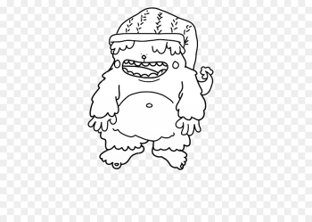 Bigfoot, Mammal, Human, White, Line Art PNG Bigfoot, Mammal, Human, White, Line Art PNG
