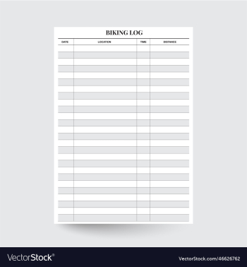 biking log