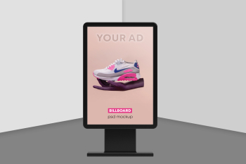 Billboard Advertising Free Mockup Billboard Advertising Free Mockup