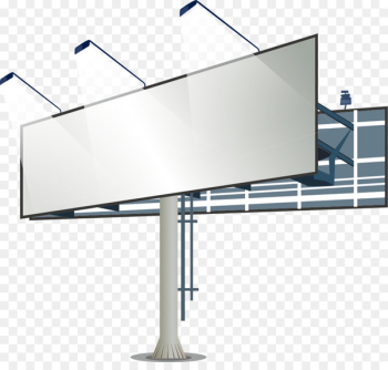 Billboard Advertising Lightbox - Billboard display card vector material 