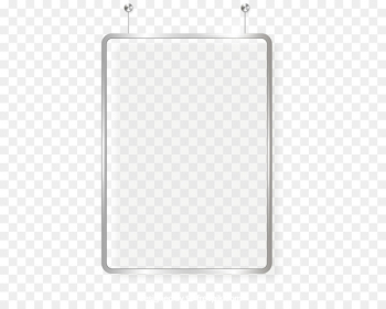 Billboard Glass Advertising - Exquisite glass blank billboard vector material 