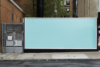 Billboard template in urban environment Free Photo Billboard template in urban environment Free Photo