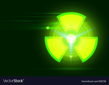 Bio hazard vector image Bio hazard vector image