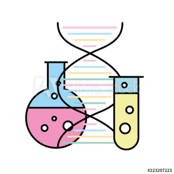 biology laboratory test tube dna molecule science biology laboratory test tube dna molecule science