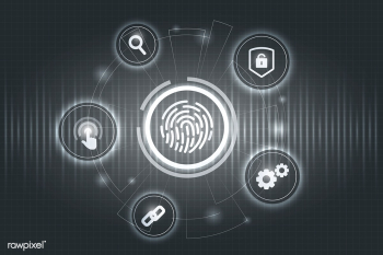 Biometric security concept | Free stock vector - 593019 Biometric security concept | Free stock vector - 593019
