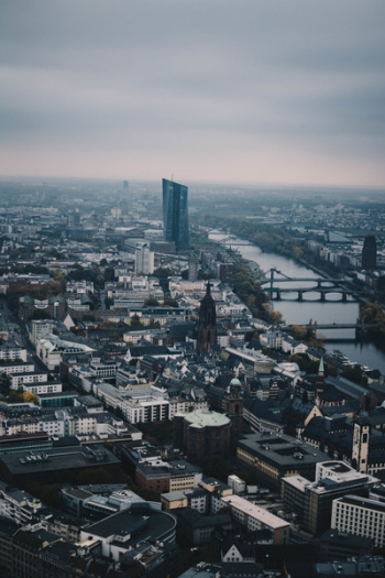 Bird's Eye View Of City Bird's Eye View Of City