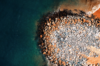 Bird's Eye View Of Island Bird's Eye View Of Island