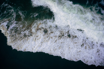 Bird's-eye View of Seashore Bird's-eye View of Seashore