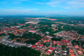 Bird's Eye View of Town Bird's Eye View of Town