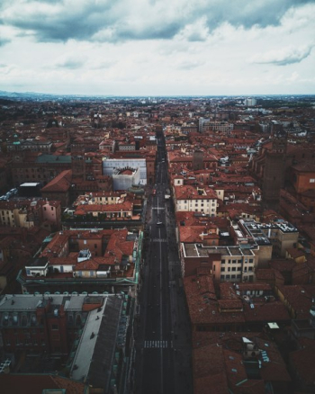 Bird's Eye View of Town Bird's Eye View of Town