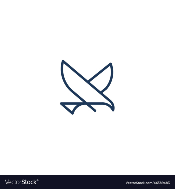 bird eagle hawk line logo design bird eagle hawk line logo design