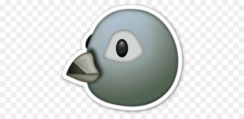 Bird Emoji Sticker Emoticon Smiley - Bird Bird Emoji Sticker Emoticon Smiley - Bird