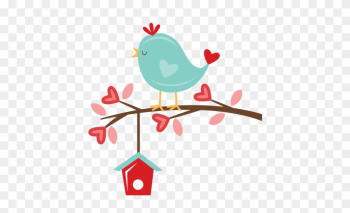 Bird On Branch Clipart - Bird On Branch Clipart