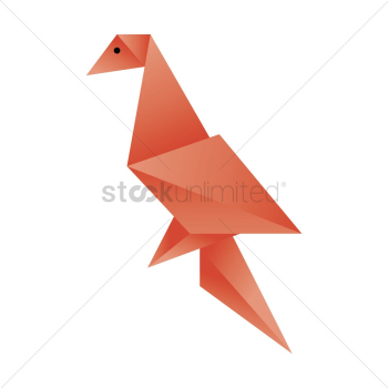 Bird origami Bird origami
