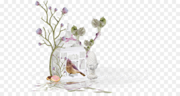 Birdcage Owl - White Birdcage Birdcage Owl - White Birdcage