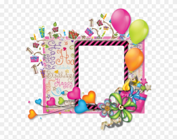 Birthday Background With Frame