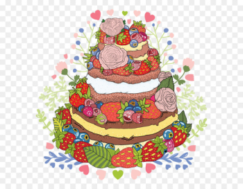 Birthday cake Chocolate cake Cake decorating Buttercream - chocolate cake 