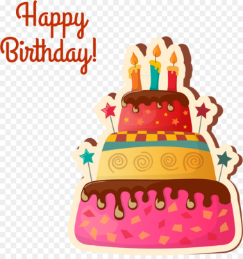 Birthday cake Cupcake Wedding cake Icing Chocolate cake - Birthday Cake 