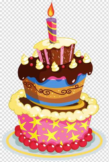 Birthday cake illustration, Birthday cake Wedding cake, Birthday Cake transparent background PNG clipart