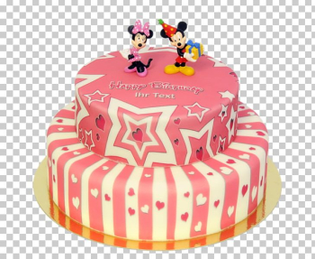 Birthday Cake Minnie Mouse Torte Mickey Mouse Sugar Cake PNG ...