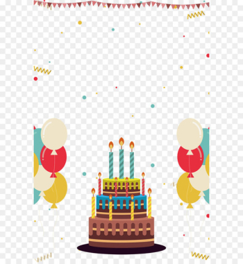 Birthday cake - Multi-layer birthday cake Birthday cake - Multi-layer birthday cake