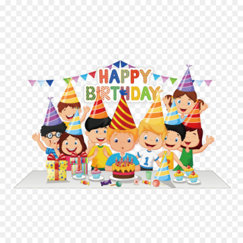 Birthday cake Party Cartoon - birthday party Birthday cake Party Cartoon - birthday party