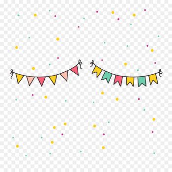 Birthday cake Party - Party Bunting Birthday cake Party - Party Bunting