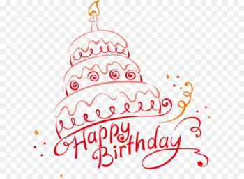 Birthday cake Party Stock illustration - happy Birthday 